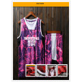 Spot Supply Print Dry Fit Sleeveless Basketball Jersey for Men